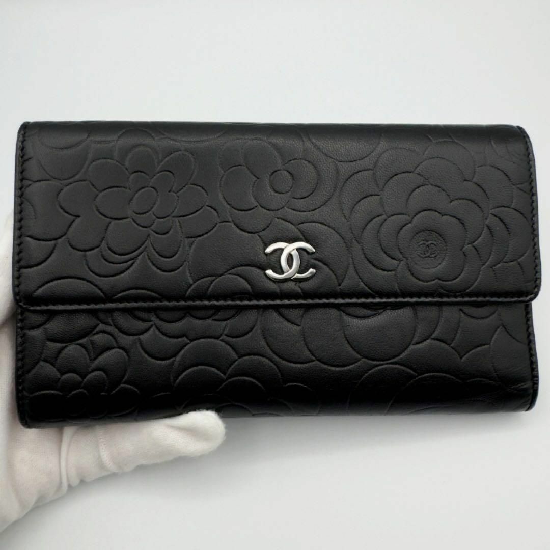 CHANEL - 入手困難 シャネル財布 カメリアシリーズ CHANEL - 入手困難 シャネル財布 カメリアシリーズ