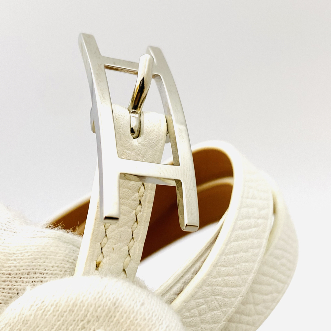 HERMES - 未使用 HERMES エルメス アピ 3 3連ブレスレット HERMES - 未使用 HERMES エルメス アピ 3 3連ブレスレット