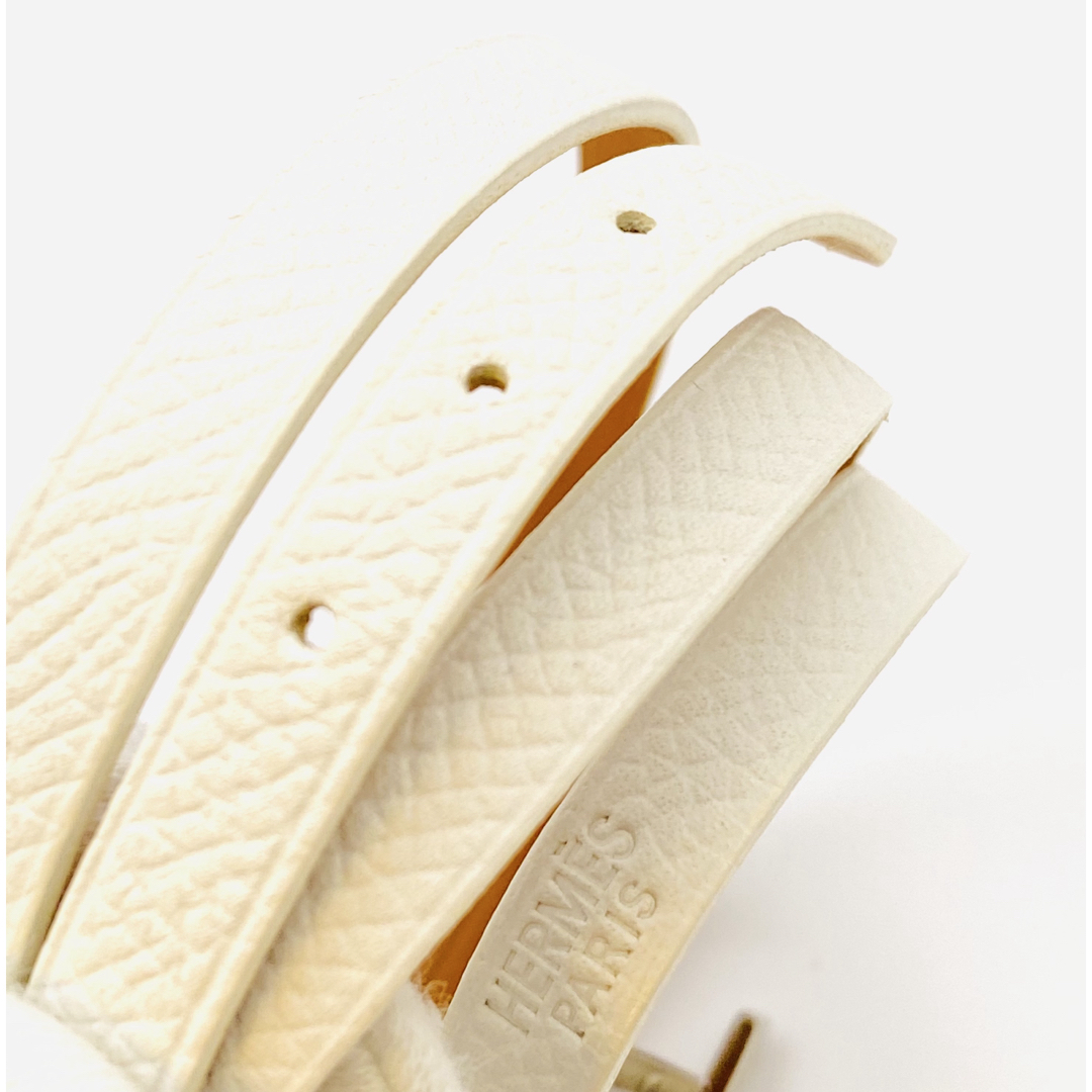 HERMES - 未使用 HERMES エルメス アピ 3 3連ブレスレット HERMES - 未使用 HERMES エルメス アピ 3 3連ブレスレット