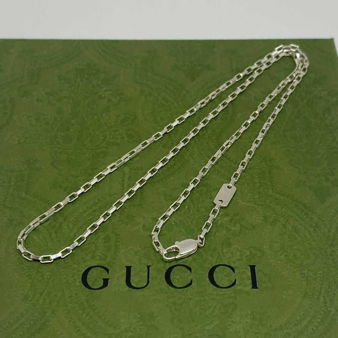 GUCCI - GUCCI ベネチアン チェーンのみ 50cm ネックレス GUCCI - GUCCI ベネチアン チェーンのみ 50cm ネックレス