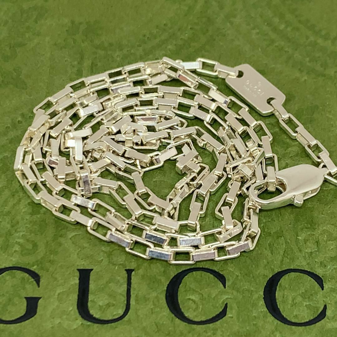 GUCCI - GUCCI ベネチアン チェーンのみ 50cm ネックレス GUCCI - GUCCI ベネチアン チェーンのみ 50cm ネックレス
