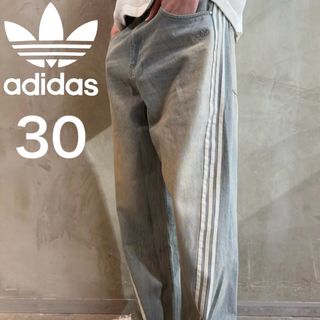 adidas Originals - ADIDAS DENIM ZIP PANT デニム パンツ 29 adidas Originals - ADIDAS DENIM ZIP PANT デニム パンツ 29