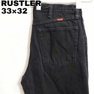 Wrangler - 【人気サイズ36×32、先染めブラックデニム Wrangler - 【人気サイズ36×32、先染めブラックデニム