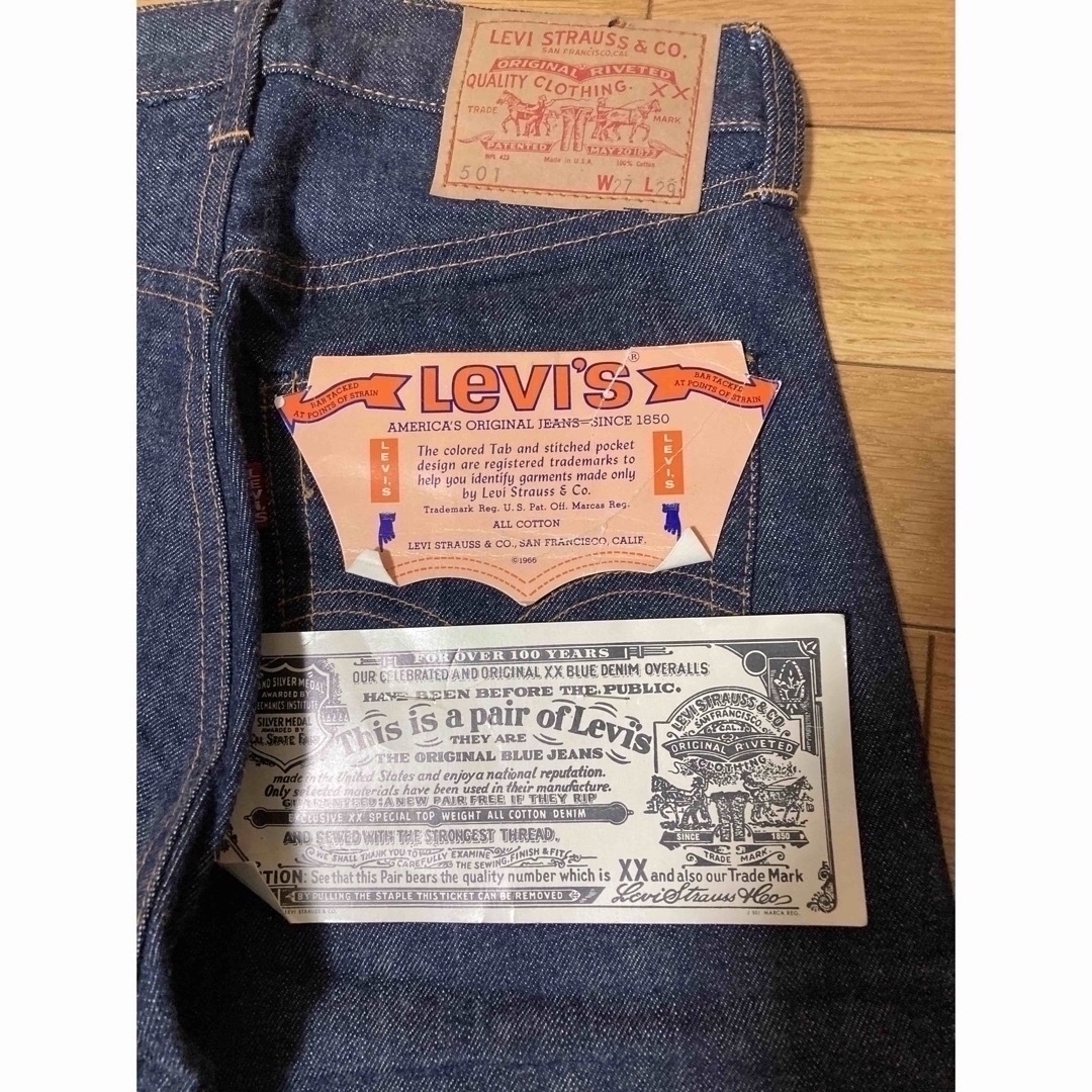 Levi's - リーバイス501 ビッグE デッドストック!60s w27 66 Levi's - リーバイス501 ビッグE デッドストック!60s w27 66