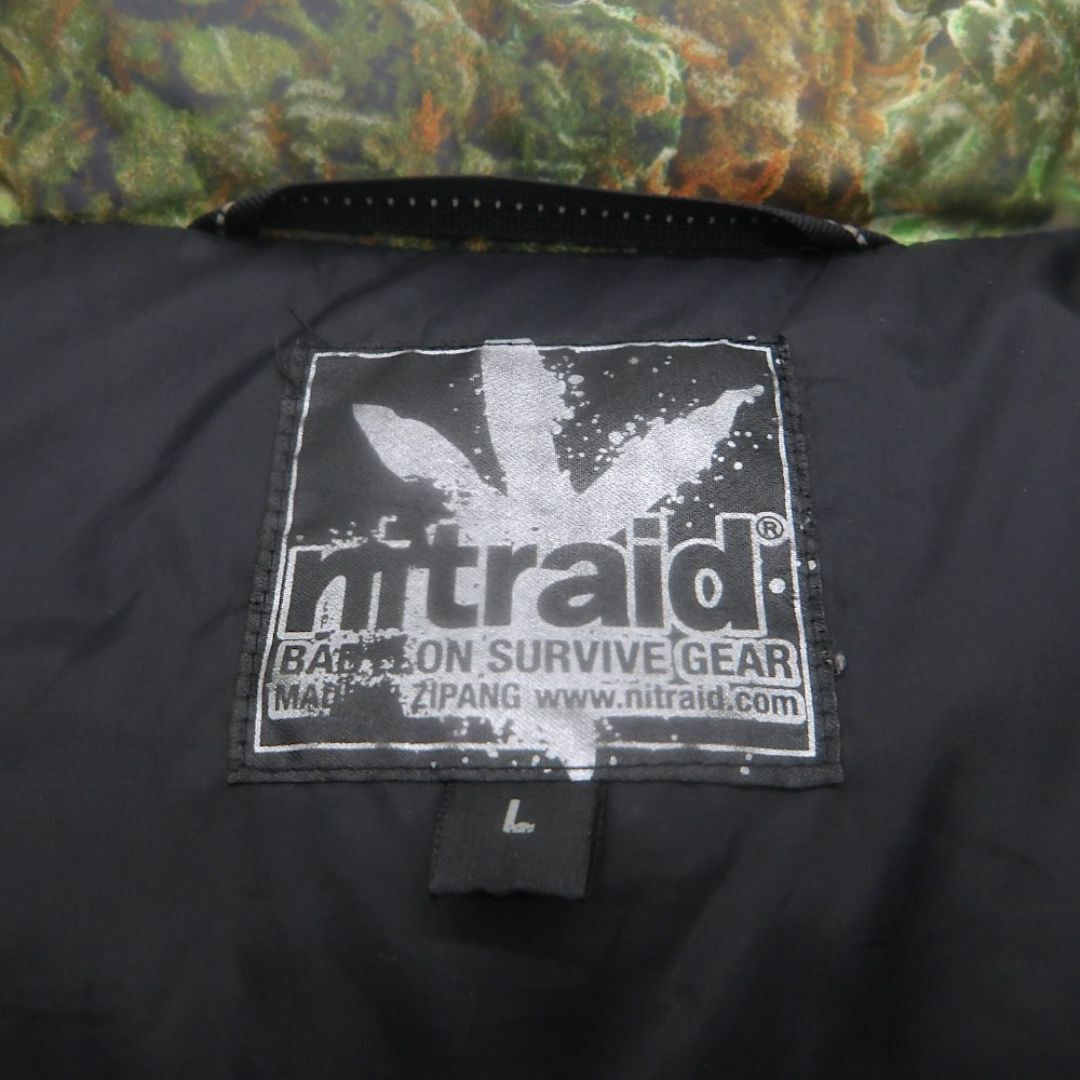 nitraid - NITRAID 12aw DOPE FOREST DOWN VEST GREEN/BLACK nitraid - NITRAID 12aw DOPE FOREST DOWN VEST GREEN/BLACK