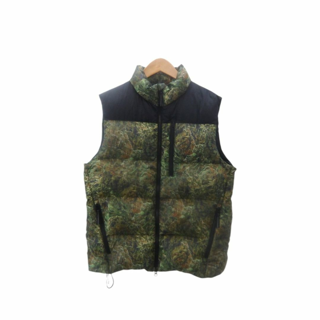 nitraid - NITRAID 12aw DOPE FOREST DOWN VEST GREEN/BLACK nitraid - NITRAID 12aw DOPE FOREST DOWN VEST GREEN/BLACK