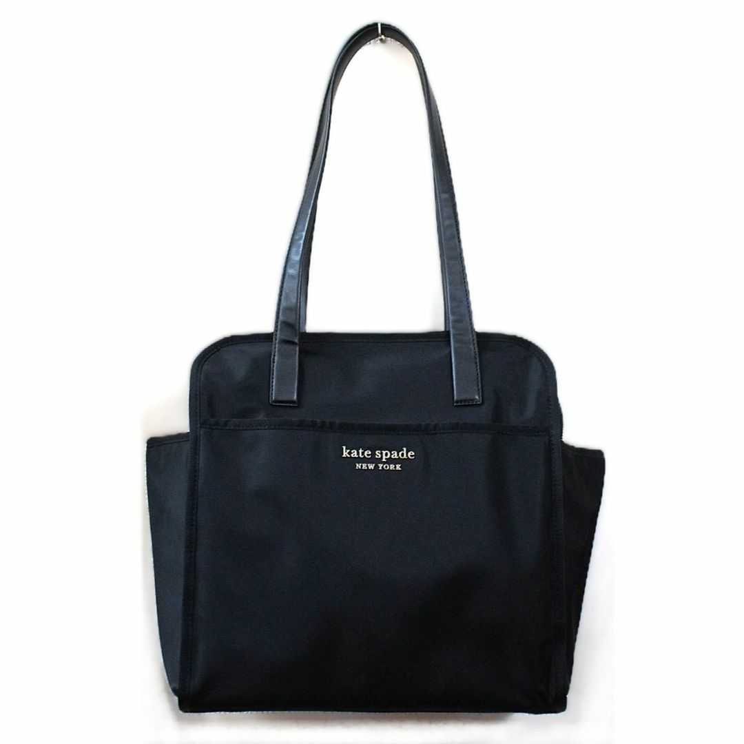 kate spade NEW YORK - 【美品】ケイトスペード トートバッグ マザーズバッグ トラベルバッグ ブラック
