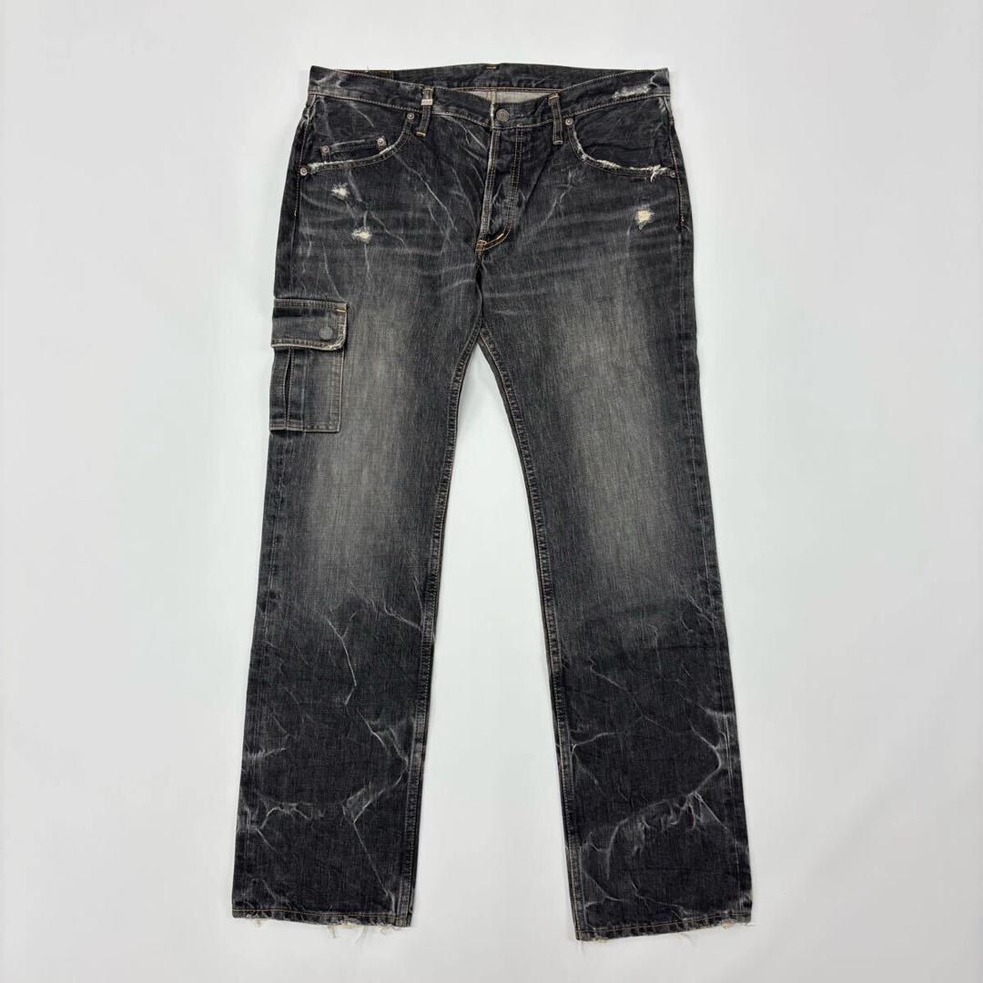 HYSTERIC GLAMOUR - ヒステリックグラマー クラッシュ 加工 HYSTERIC GLAMOUR - ヒステリックグラマー クラッシュ 加工