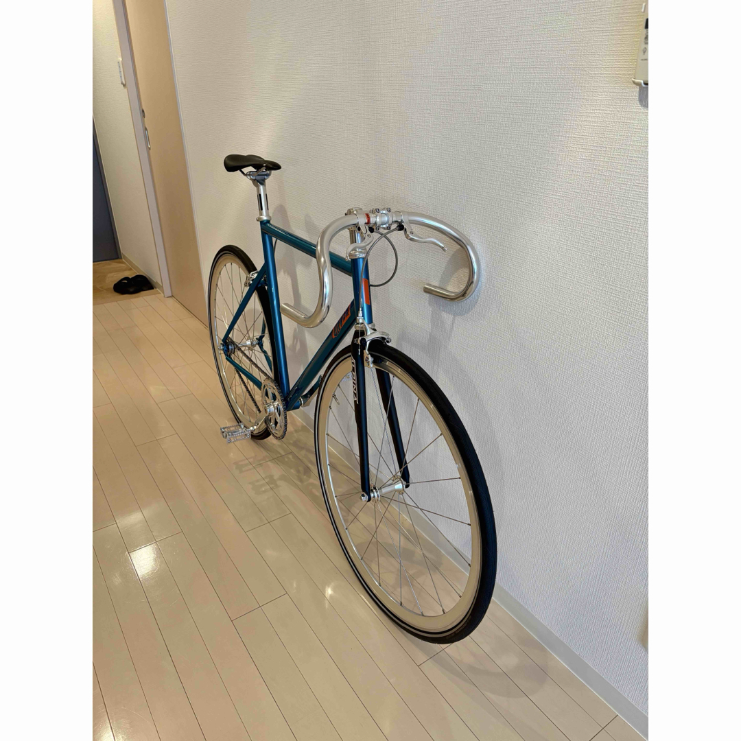 パーツ総額28万円超】UNVER ブルーラグ ピストバイク 美品の通販 パーツ総額28万円超】UNVER ブルーラグ ピストバイク 美品の通販
