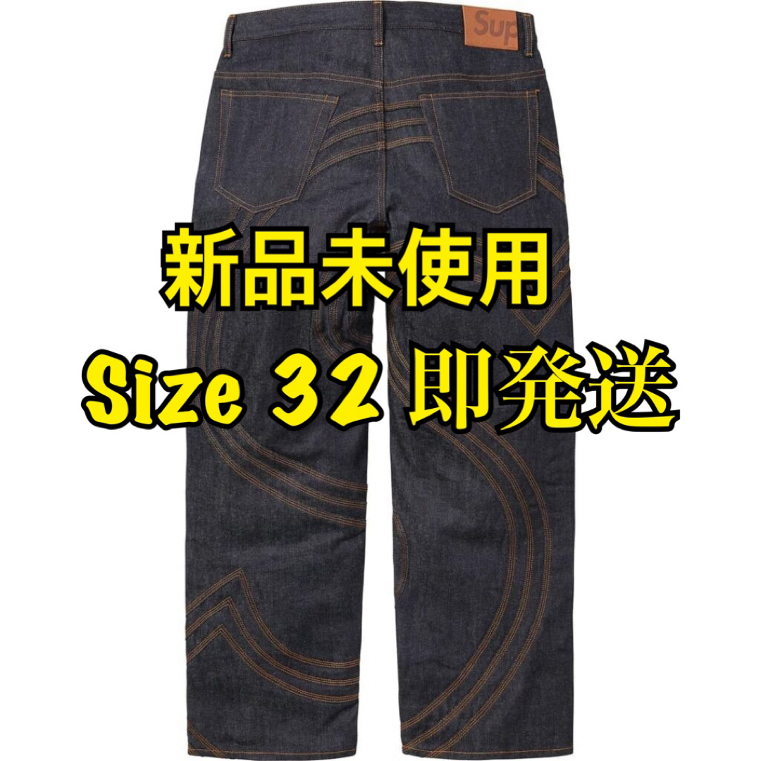 Supreme - Supreme S Logo Rigid Baggy Jean Rigid青32の通販 by Supreme - Supreme S Logo Rigid Baggy Jean Rigid青32の通販 by