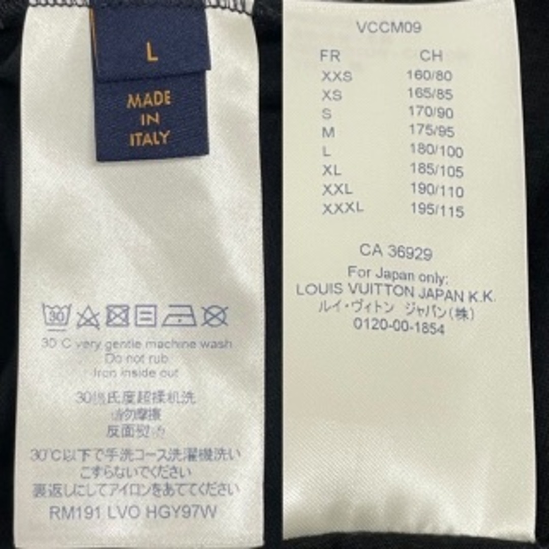 LOUIS VUITTON - ルイヴィトン LOUIS VUITTON 19SS Tシャツ 半袖 LOUIS VUITTON - ルイヴィトン LOUIS VUITTON 19SS Tシャツ 半袖