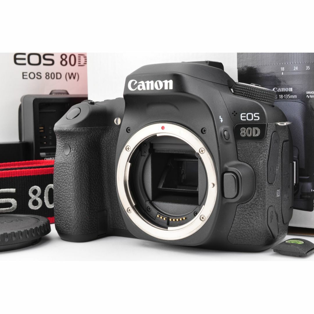 Canon - Canon EOS 80D シャッター回数12817(13%) 箱付　#GC04