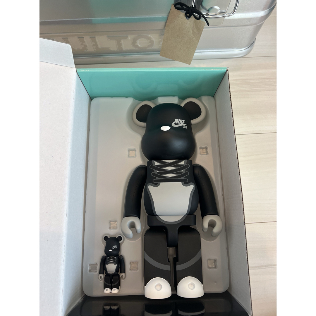 BE@RBRICK - BE@RBRICK NIKE SBblack100%&400%ベアブリック BE@RBRICK - BE@RBRICK NIKE SBblack100%&400%ベアブリック