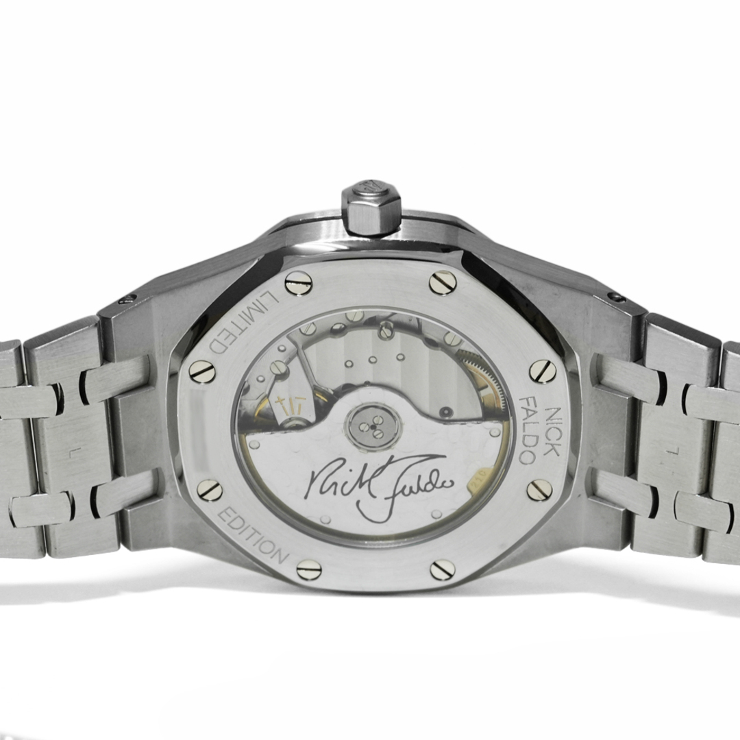 AUDEMARS PIGUET(オーデマピゲ)の【希少/国内正規保証書付】オーデマピゲ ロイヤルオーク ニック・ファルド限定 36mm Ref.15190SP 中古 メンズ 腕時計 メンズの時計(腕時計(アナログ))の商品写真