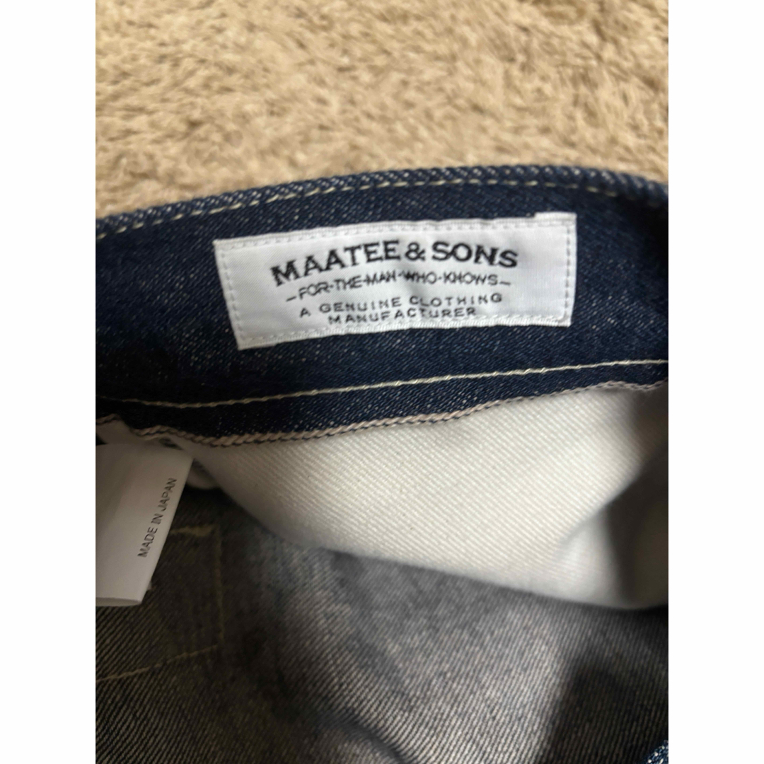 COMOLI - MAATEE&SONS デニムワークトラウザーズの通販 by COMOLI - MAATEE&SONS デニムワークトラウザーズの通販 by