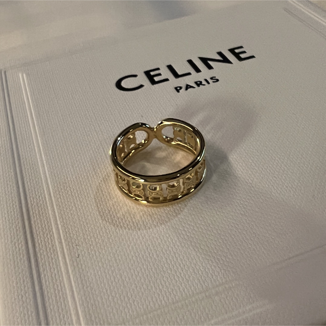 よっしー様限定☆CELINE トリオンフ マルチリング ゴールド 指輪 CELINE トリオンフ マルチリングゴールド 指輪