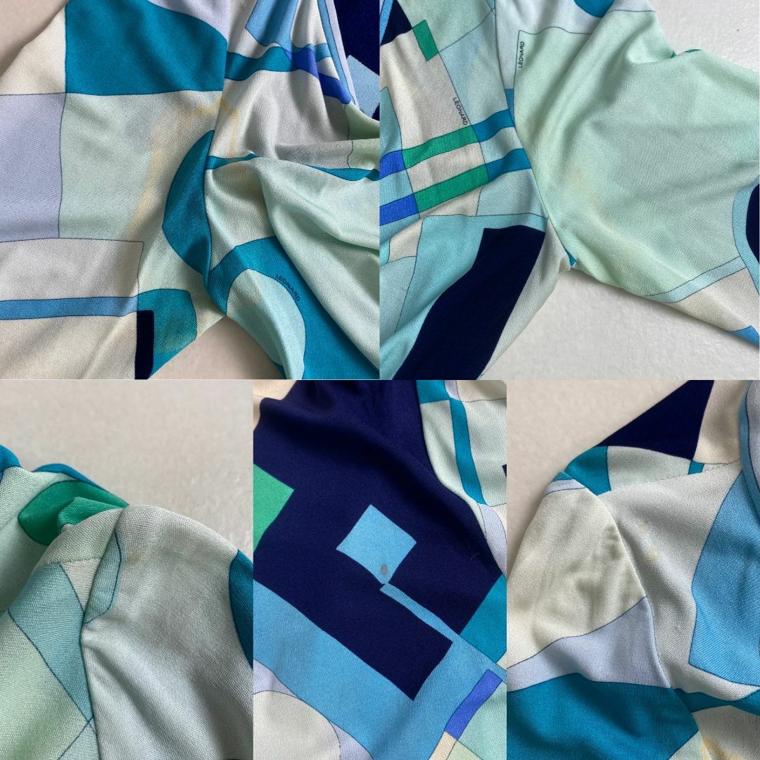 LEONARD - 美品 レオナール ロングワンピース LEONARD PARIS