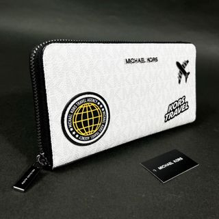 マイケルコース(MICHAEL KORS)のMICHAEL KORS マイケルコース シグネチャー 長 財布 メンズ 新品(長財布)