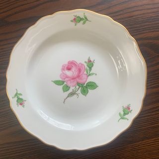 MEISSEN - オールドマイセン 小花散らし デザート皿 平皿 2枚の MEISSEN - オールドマイセン 小花散らし デザート皿 平皿 2枚の