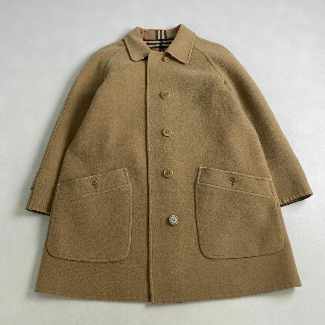 BURBERRY - バーバリー ウールコート 希少 90s Burberrys ノバ BURBERRY - バーバリー ウールコート 希少 90s Burberrys ノバ