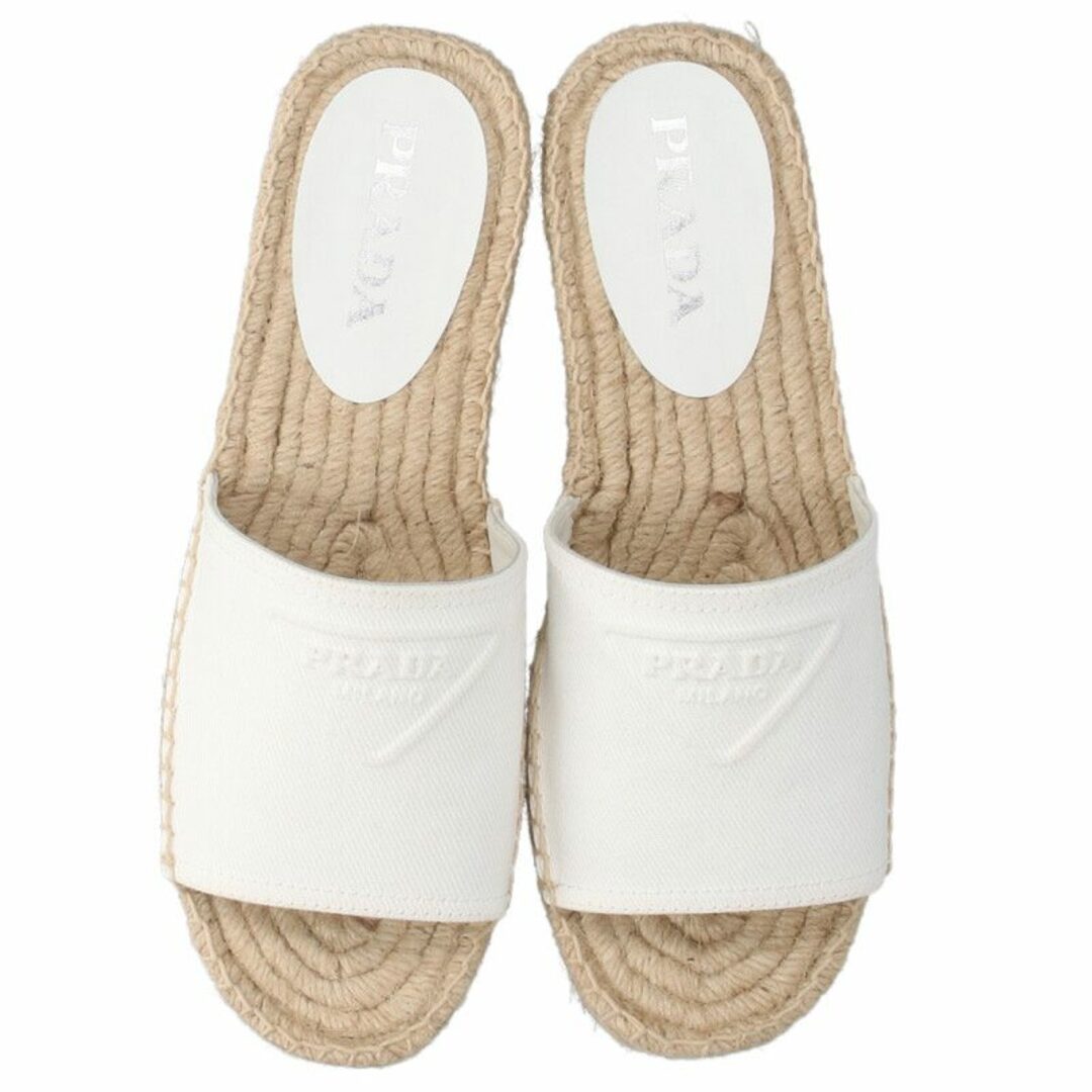 PRADA - プラダ 22SS 1XX619 エスパドリーユスライドエンボス PRADA - プラダ 22SS 1XX619 エスパドリーユスライドエンボス