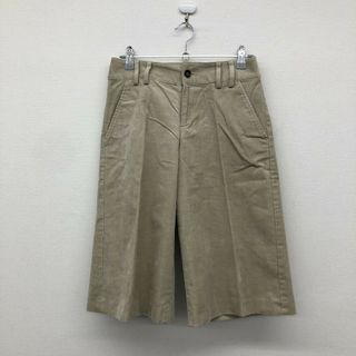 ミッシェルクラン(MICHEL KLEIN)の【MICHELKLEIN】ミッシェルクラン　ハーフパンツ　ベージュ系　サイズ36　コーデュロイ　レディース　(その他)