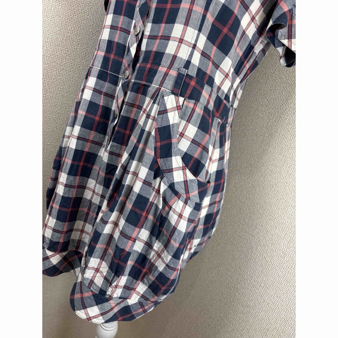 BURBERRY BLUE LABEL - BURBERRY BLUE LABEL シャツワンピース M BURBERRY BLUE LABEL - BURBERRY BLUE LABEL シャツワンピース M