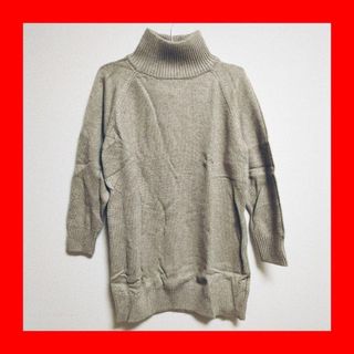 H.U.A ワンピース Mサイズ レディース ハイネック マタニティ カジュアル(ひざ丈ワンピース)