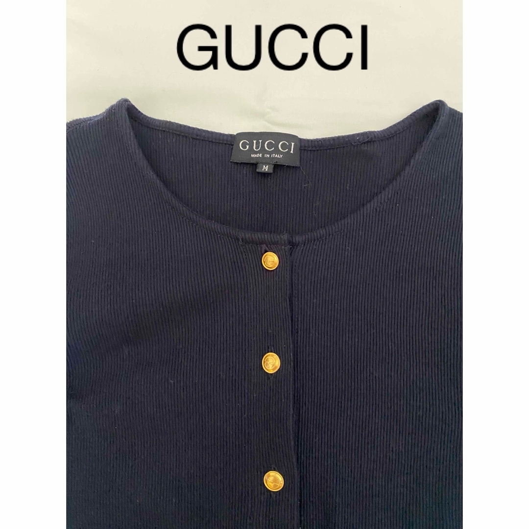 GUCCI - グッチ GUCCI 上品なゴールドロゴボタン 長袖 GUCCI - グッチ GUCCI 上品なゴールドロゴボタン 長袖