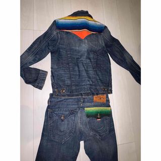 True Religion - トゥルーレリジョン 24900NBT ダメージ加工 True Religion - トゥルーレリジョン 24900NBT ダメージ加工