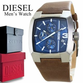 DIESEL - ☆ディーゼル 時計 ブラウン 腕時計 クロノグラフ DIESEL - ☆ディーゼル 時計 ブラウン 腕時計 クロノグラフ
