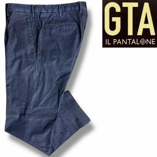 G.T.A - J7179 美品 GTA 1プリーツ デニムスラックスデニスラ G.T.A - J7179 美品 GTA 1プリーツ デニムスラックスデニスラ