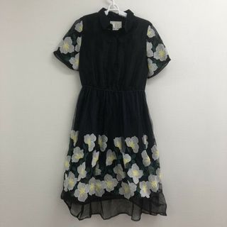 チェスティー(Chesty)の【Chesly】チェスティ ワンピース シルクワンピース 花柄ワンピース シフォンワンピース 0 紺系(その他)