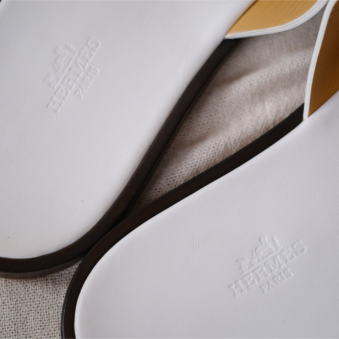 HERMES - 極美品HERMESエルメス レザーサンダル イズミール HERMES - 極美品HERMESエルメス レザーサンダル イズミール