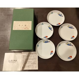 深川製磁 - 希少☆有田焼 深川製磁 錦唐子 酒器揃 お猪口 5点 深川製磁 - 希少☆有田焼 深川製磁 錦唐子 酒器揃 お猪口 5点