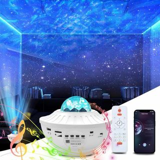 プラネタリウム スピーカー付き プロジェクターライト タイマー機能 音楽再生(プロジェクター)