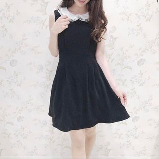 evelyn - An MILLE アンミール チュールキャミミニワンピース evelyn - An MILLE アンミール チュールキャミミニワンピース