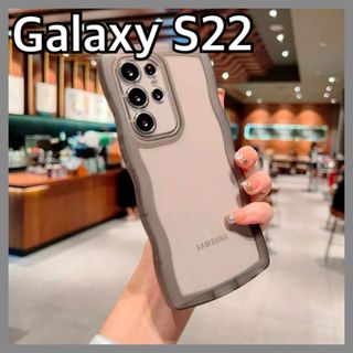 GalaxyS22 ウェーブ なみなみ 可愛い スマホケース 推しデコ 