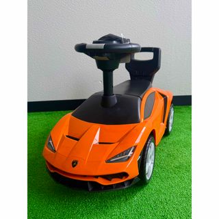 ランボルギーニ(Lamborghini)のランボルギーニ風 オレンジ色 乗用玩具 おもちゃ(電車のおもちゃ/車)
