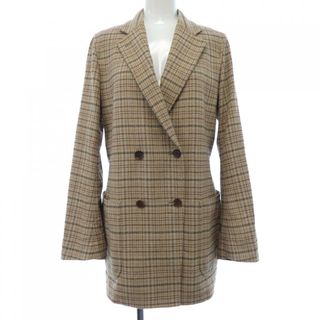 AURALEE - オーラリー WOOL FULLING FLANNEL JACKET レディース0 AURALEE - オーラリー WOOL FULLING FLANNEL JACKET レディース0