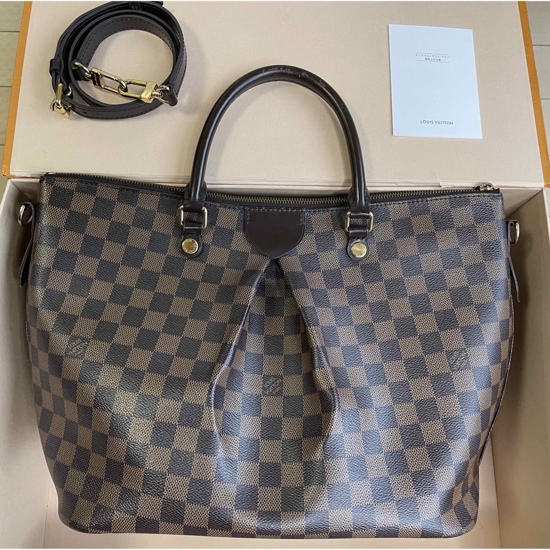 LOUIS VUITTON - Louis Vuitton Shena GM ダミエ ハンドバッグの LOUIS VUITTON - Louis Vuitton Shena GM ダミエ ハンドバッグの