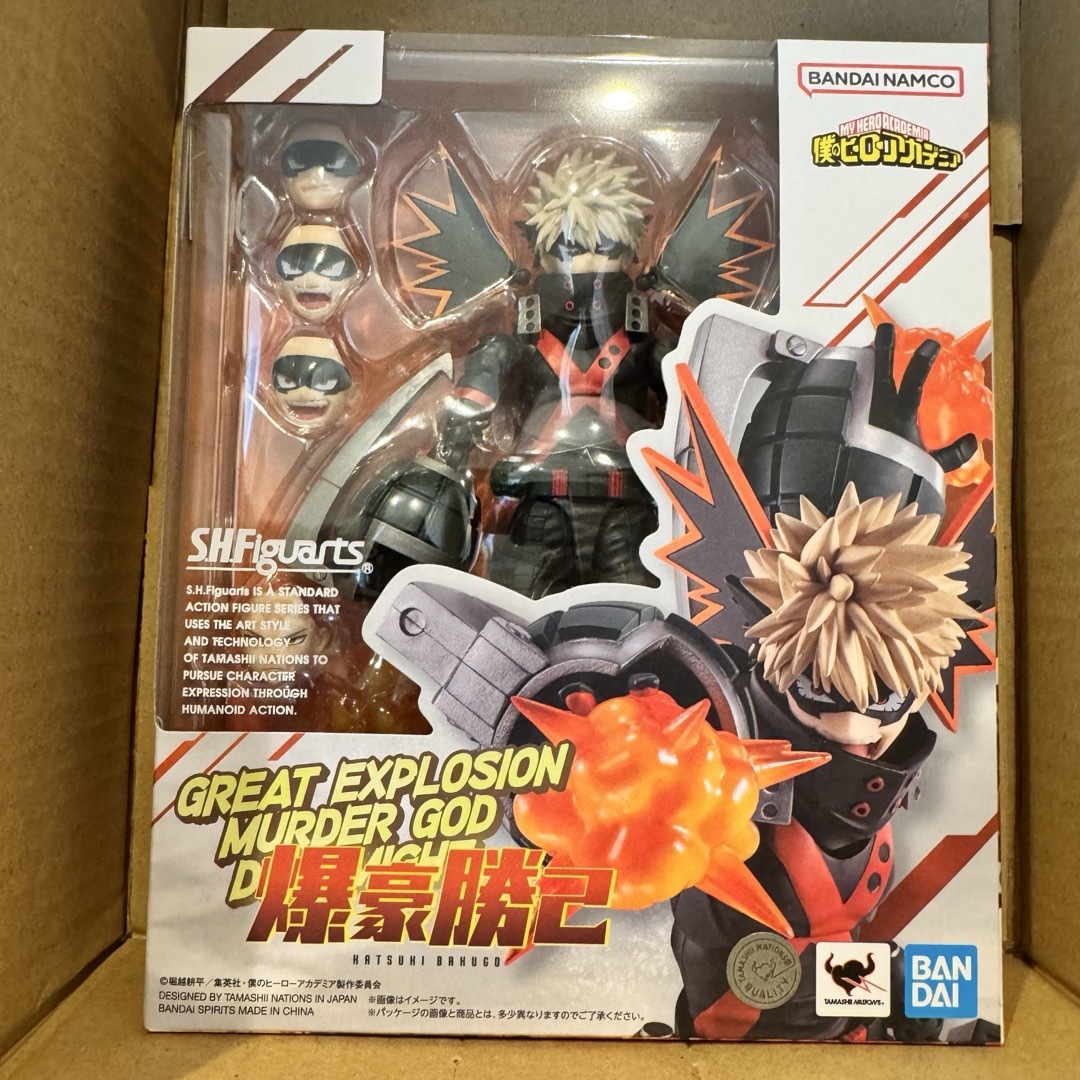 BANDAI - 新品未開封 S.H.フィギュアーツ 爆豪勝己 僕のヒーロー BANDAI - 新品未開封 S.H.フィギュアーツ 爆豪勝己 僕のヒーロー
