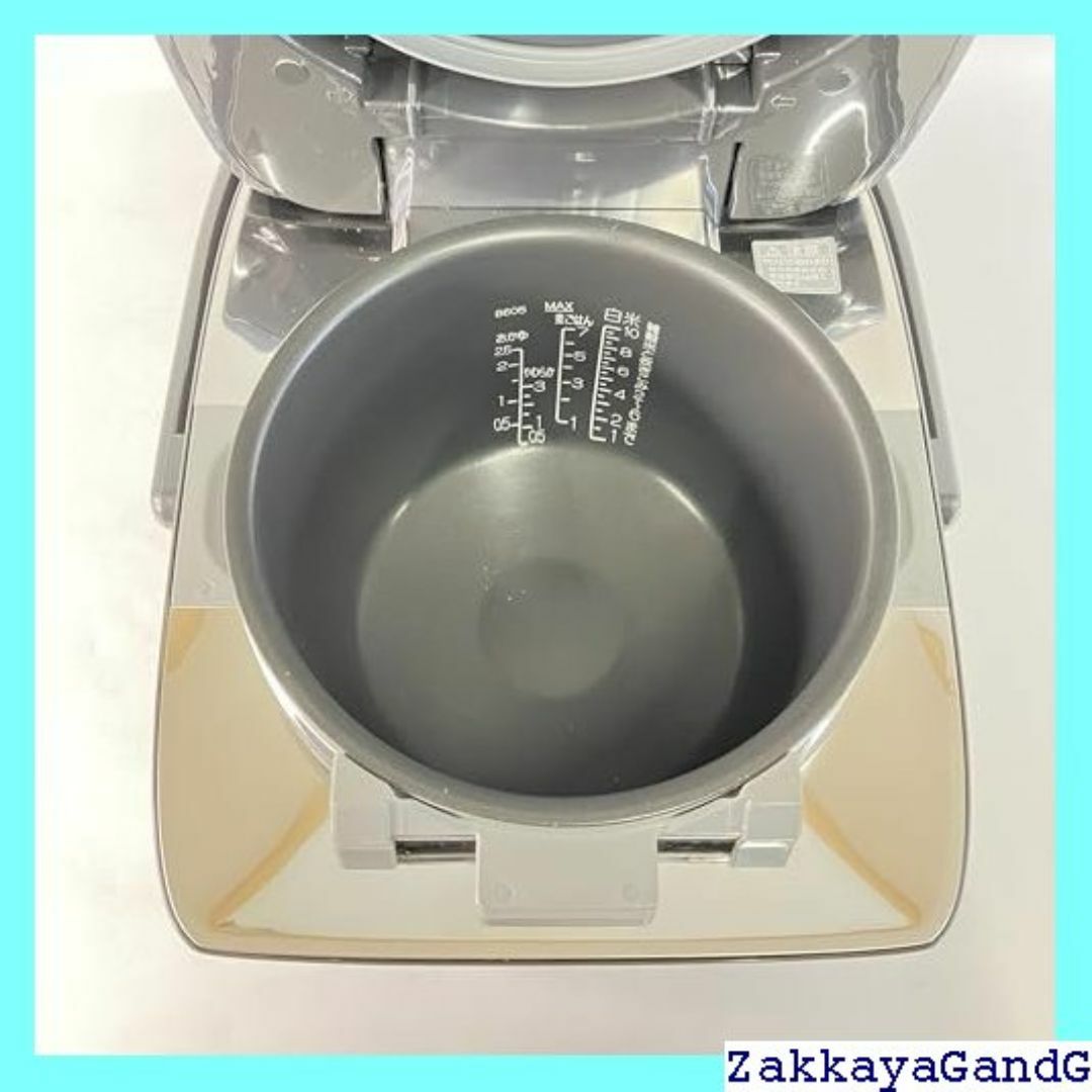 美品 象印 炊飯器 1升 炎舞炊き 濃墨 NW-LB18-BZ 185