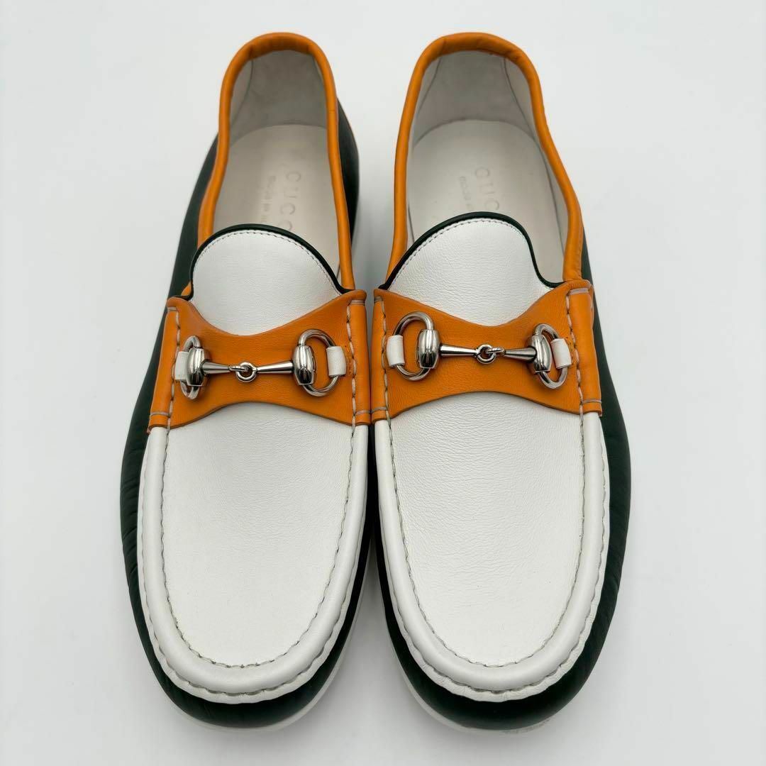 GUCCI - 未使用級 GUCCI グッチ ホースビットローファー 337060 GUCCI - 未使用級 GUCCI グッチ ホースビットローファー 337060