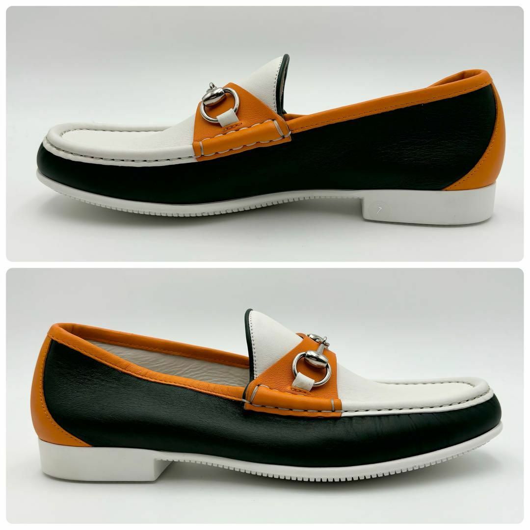 GUCCI - 未使用級 GUCCI グッチ ホースビットローファー 337060 GUCCI - 未使用級 GUCCI グッチ ホースビットローファー 337060