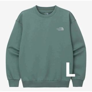 ザノースフェイス(THE NORTH FACE)の韓国限定　ノースフェイス スウェット　トレーナー　PINE / Lサイズ(スウェット)