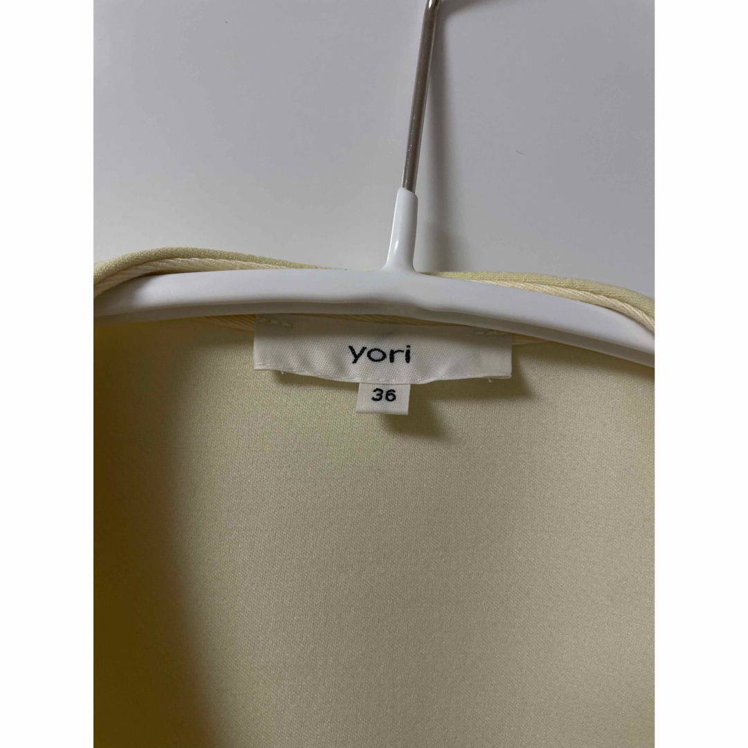 yori ヨリ スプリングカラージャケット イエロー 36の通販 by yori ヨリ スプリングカラージャケット イエロー 36の通販 by