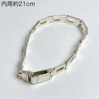 GUCCI - 【洗浄済】グッチ GUCCI 925 ブレスレット シルバー GUCCI - 【洗浄済】グッチ GUCCI 925 ブレスレット シルバー