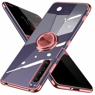 Xperia 1 III ケース リング ソニー SO-51B カバー 5G対応(その他)