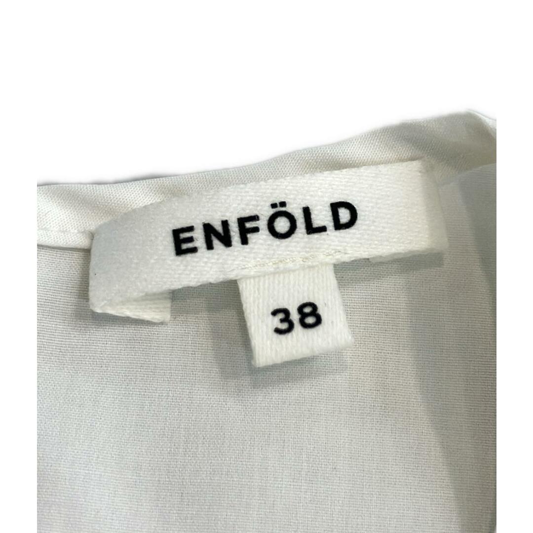ENFOLD - エンフォルド ENFOLD 半袖ブラウス フリルブラウス ENFOLD - エンフォルド ENFOLD 半袖ブラウス フリルブラウス